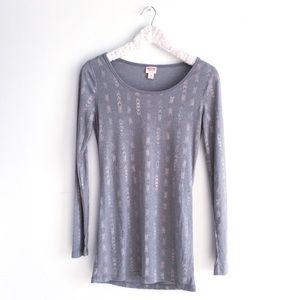 Mossimo grey long sleeve t-shirt